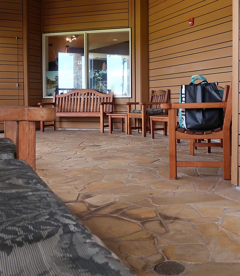 image of resysta decking at Roy's Koolina 